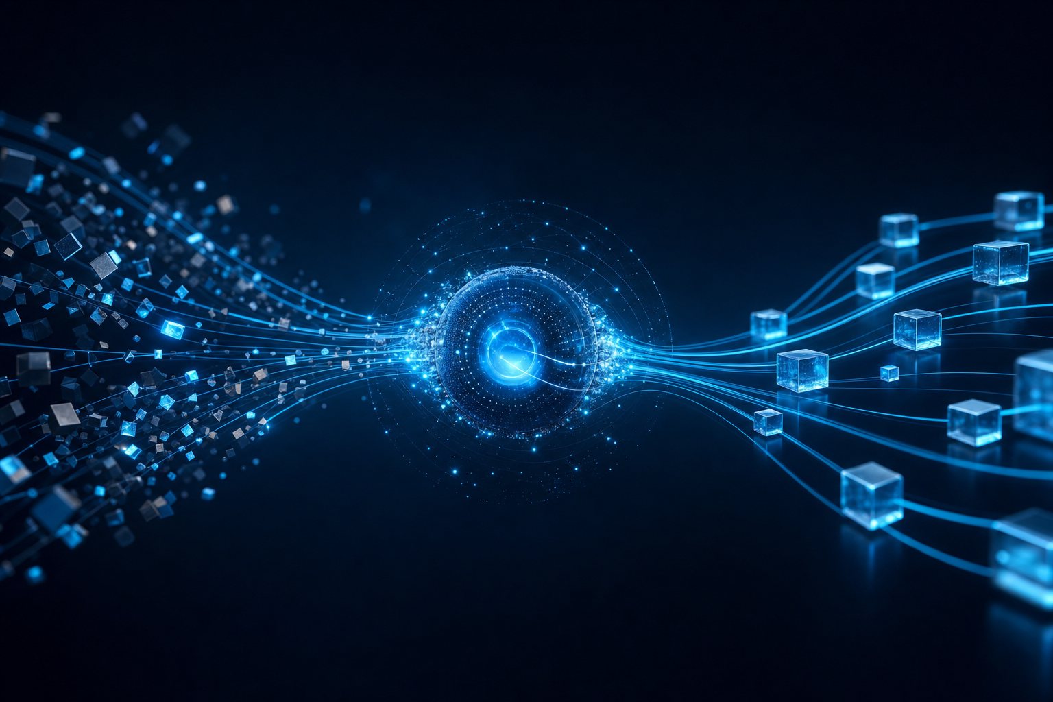 Abstract hub-and-spoke network of connected systems