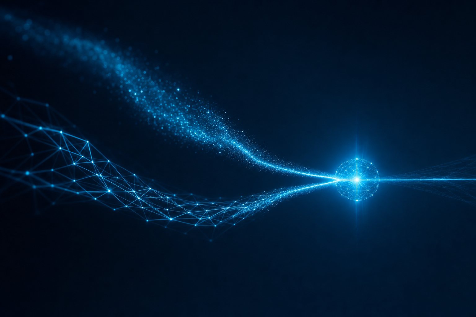 Abstract of generative and deterministic intelligence converging on a verified result