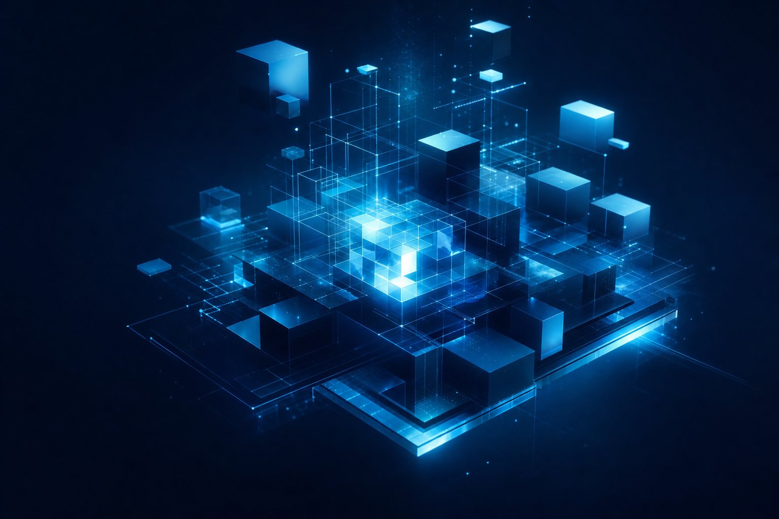 Abstract modular software architecture assembling into one luminous platform